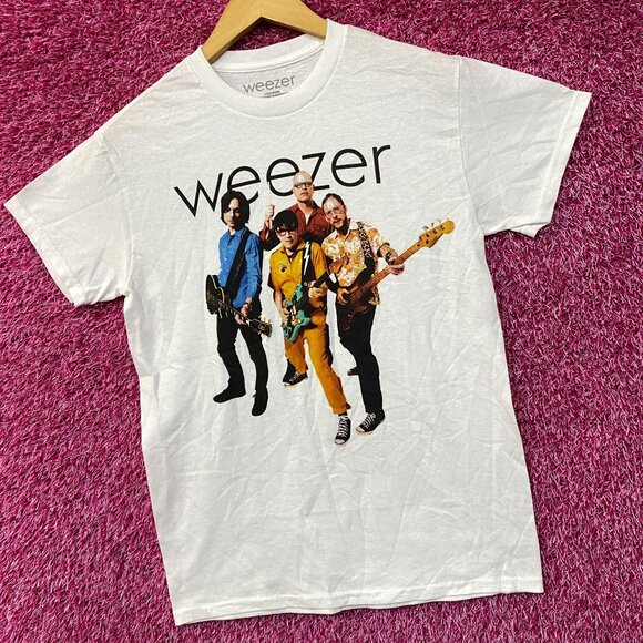 Weezer Hold This Thread Rock Band T-Shirt Small - Picture 3 of 4